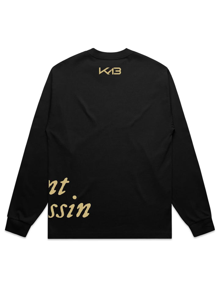 Long Sleeve Silent Assassin Aesthetic Tee